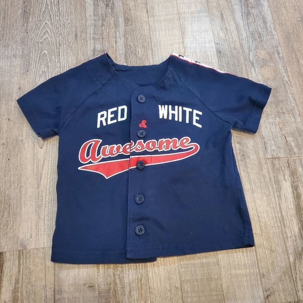 Way to celebrate patriotic 2t button down shirt